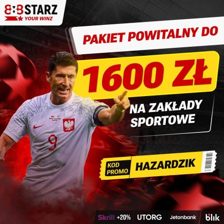 🎯 888Starz – Twój nowy ulubiony bukmacher! 🎯